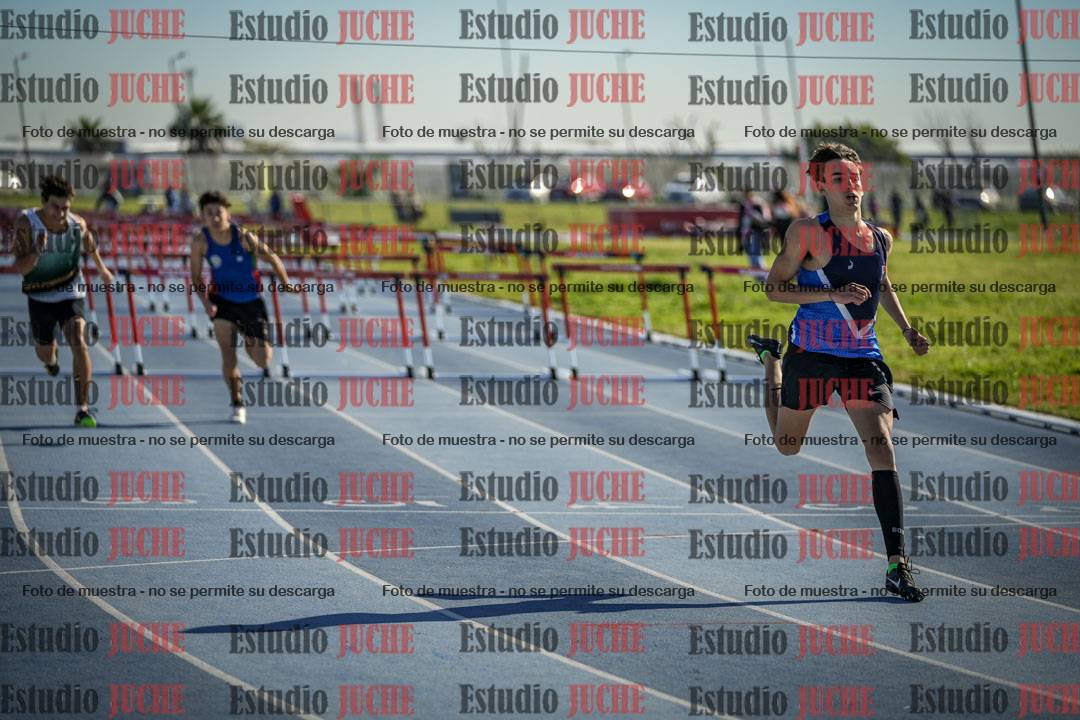 Fotos de los 110 m con vallas de varones