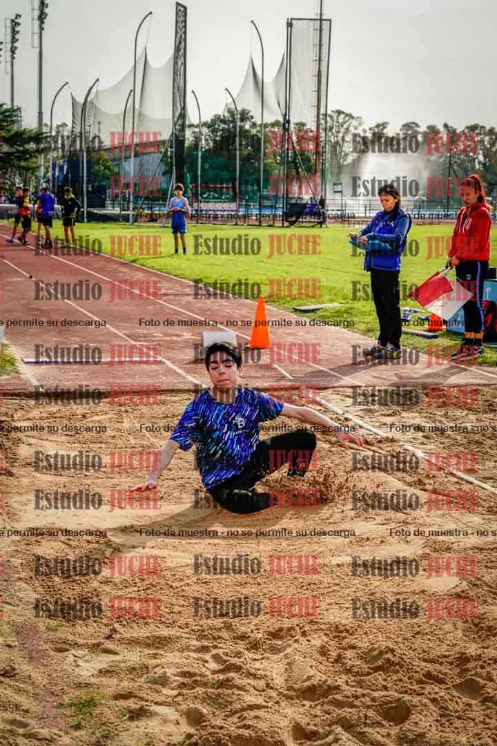 Fotos del salto en largo de varones