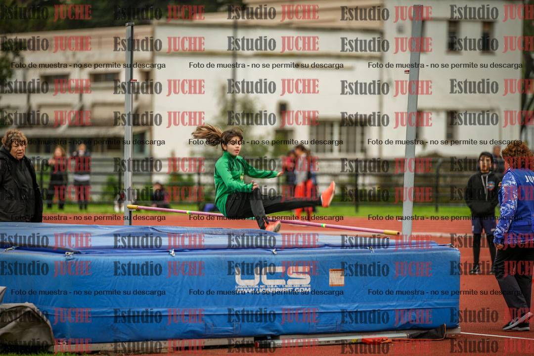 Fotos del salto en alto de mujeres y varones - todos los grupos