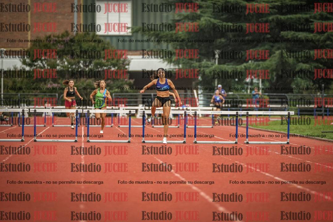Fotos de los 400 m con vallas de mujeres