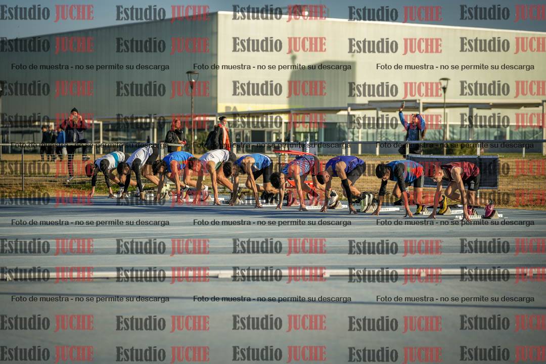 Fotos de los 110 m con vallas de varones