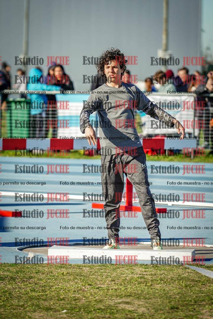 Fotos del lanzamiento de bala de varones todas las categorías (incluye combinadas)