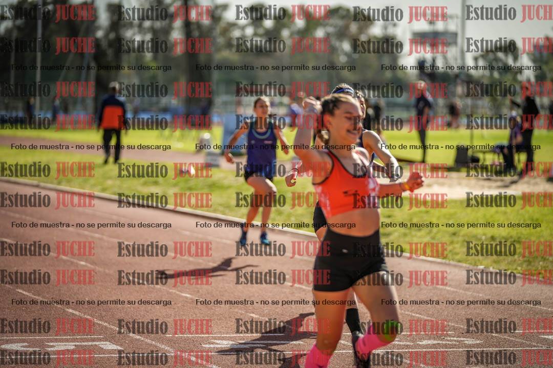 Fotos de los 295 m con vallas de mujeres