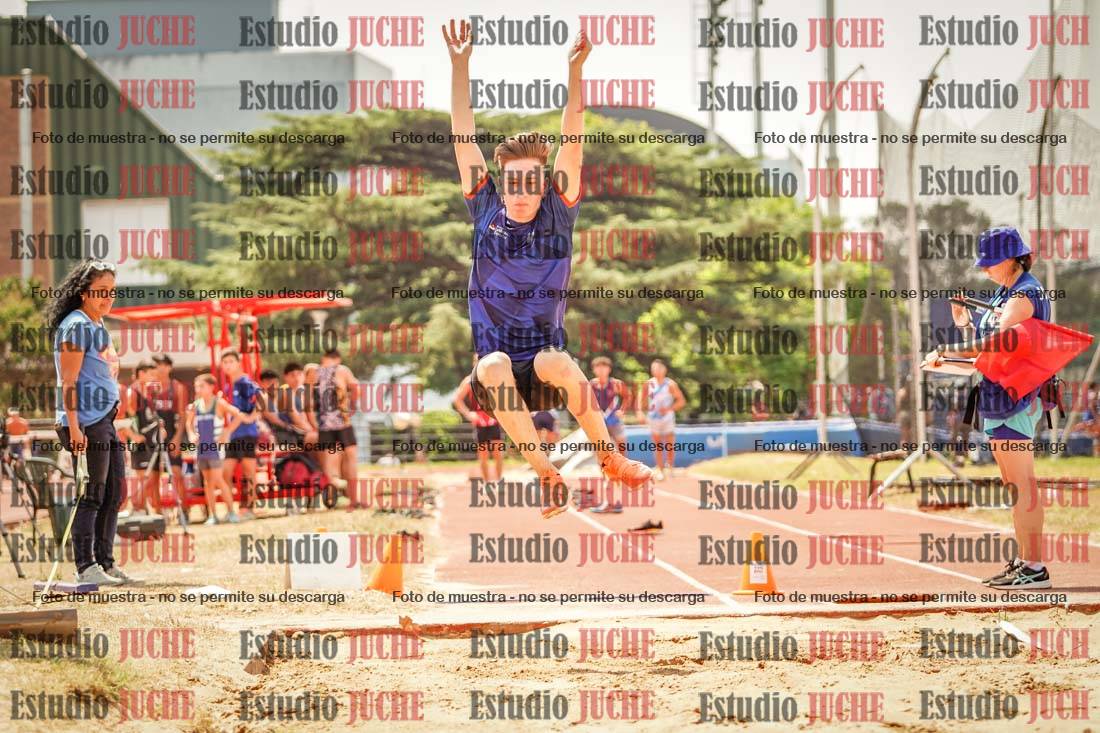 Fotos del salto en largo de varones