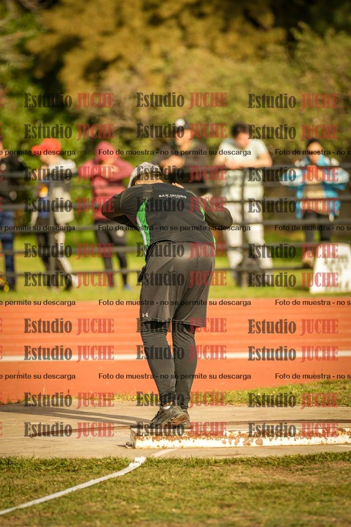 Fotos del lanzamiento de bala de varones