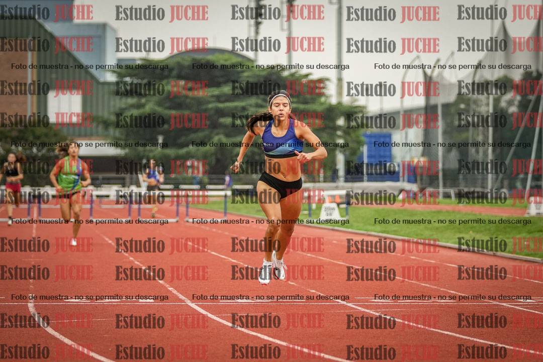 Fotos de los 400 m con vallas de mujeres