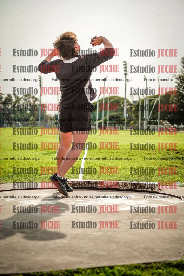 Fotos del lanzamiento de bala de varones