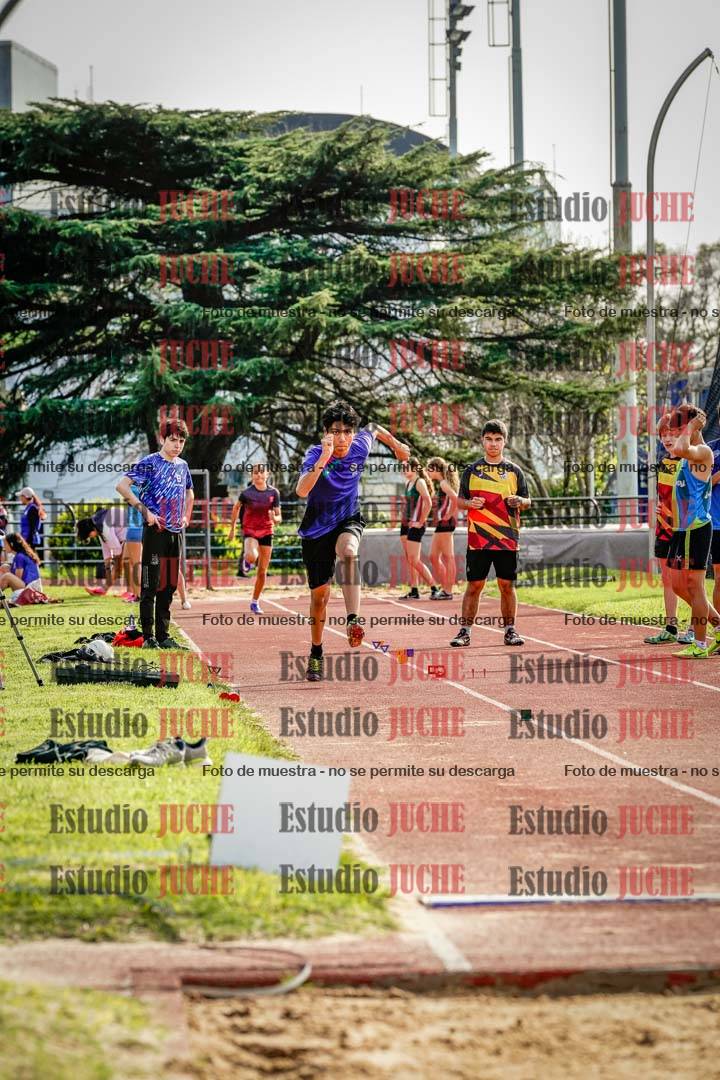 Fotos del salto en largo de varones
