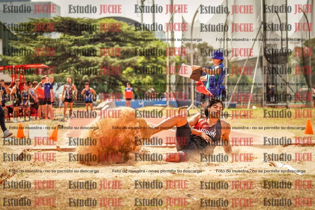 Fotos del salto en largo de varones
