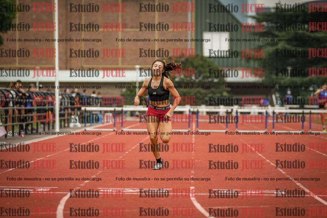Fotos de los 400 m con vallas de mujeres