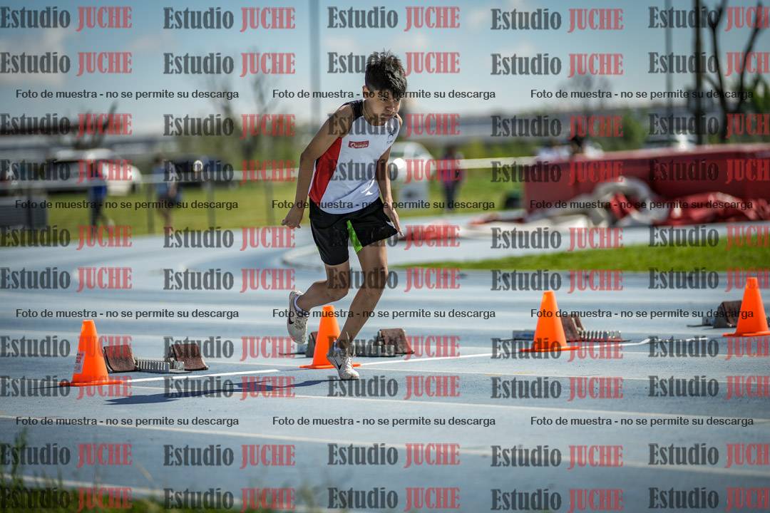 Fotos de los 80 m con vallas de varones