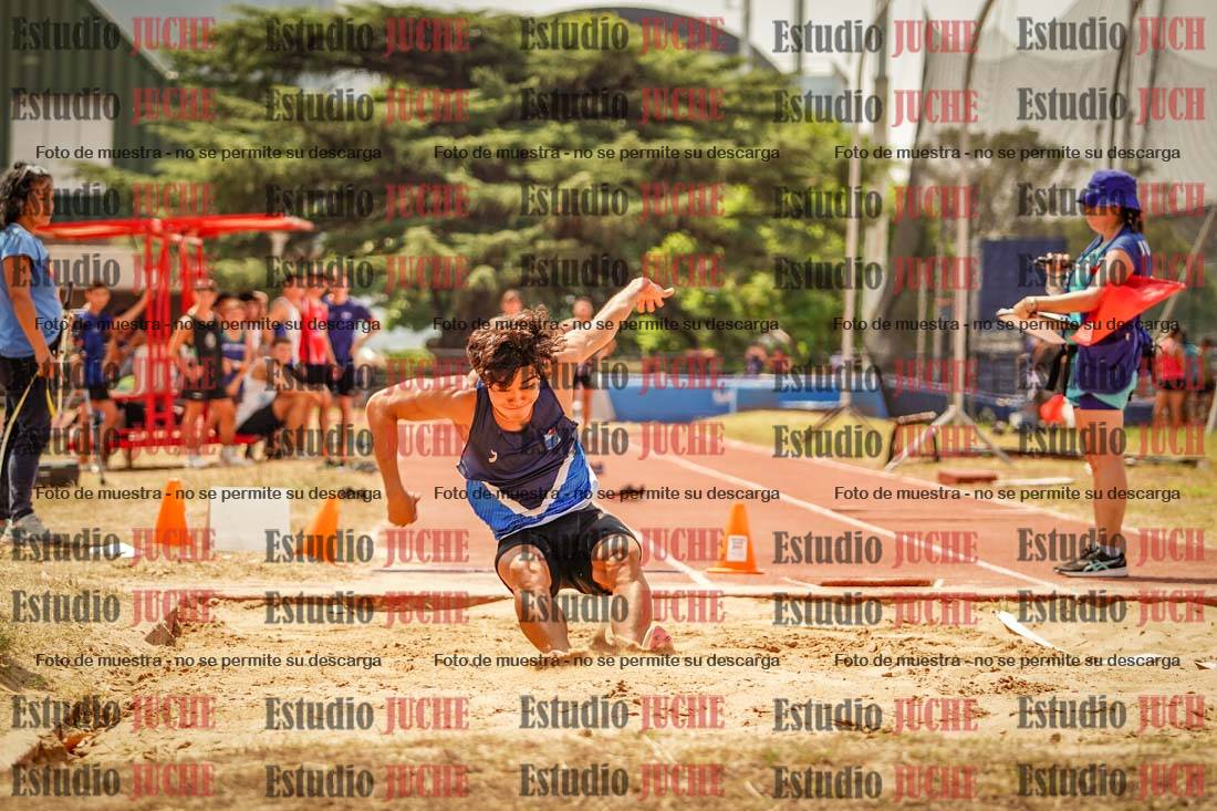 Fotos del salto en largo de varones