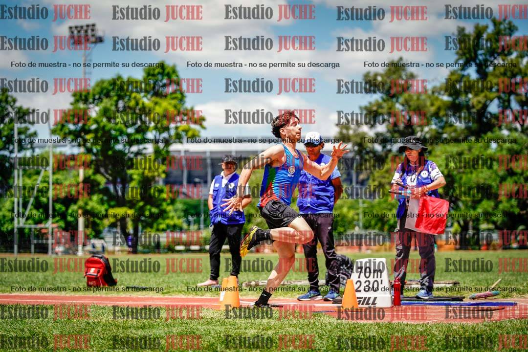 Fotos del salto en largo de varones