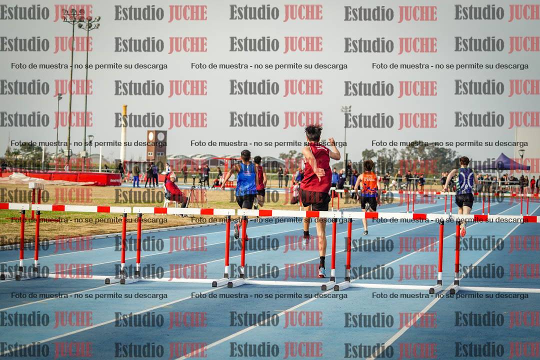 Fotos de los 400 m con vallas de varones
