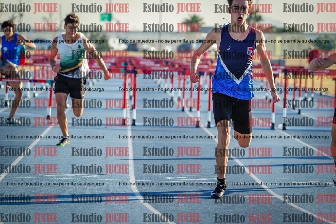 Fotos de los 110 m con vallas de varones