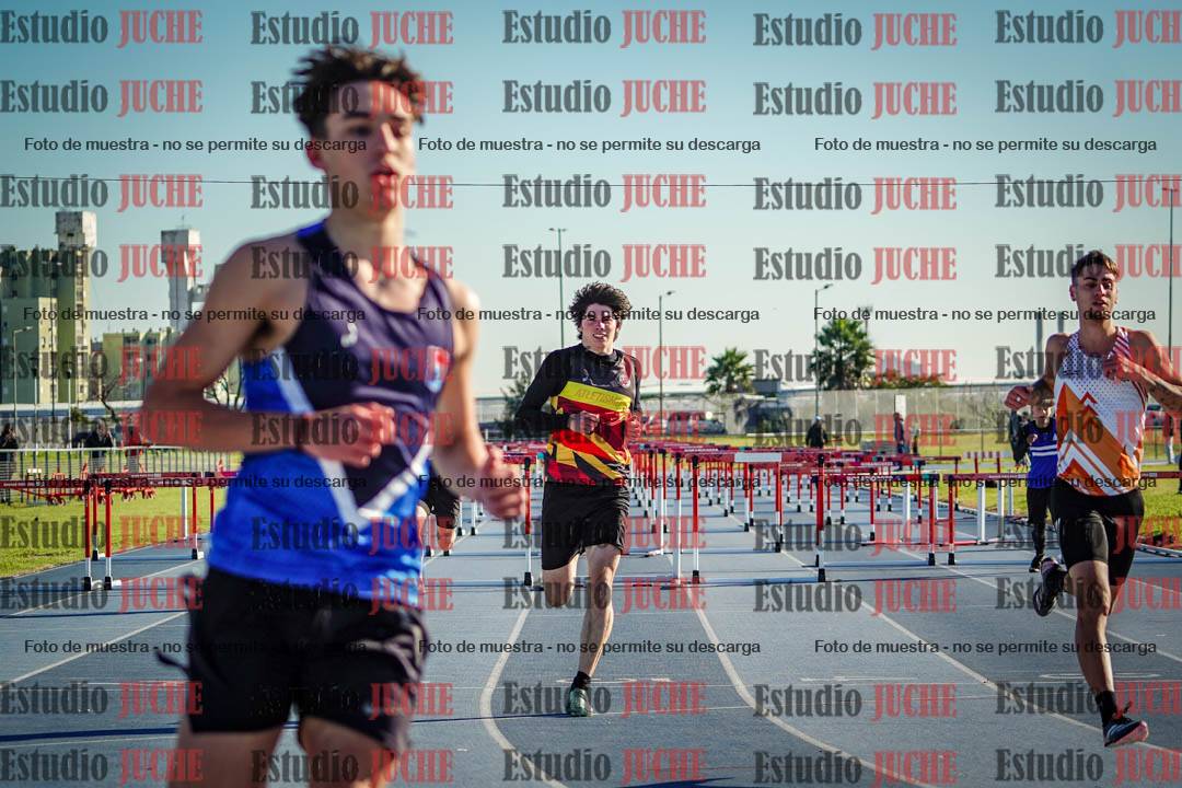 Fotos de los 110 m con vallas de varones