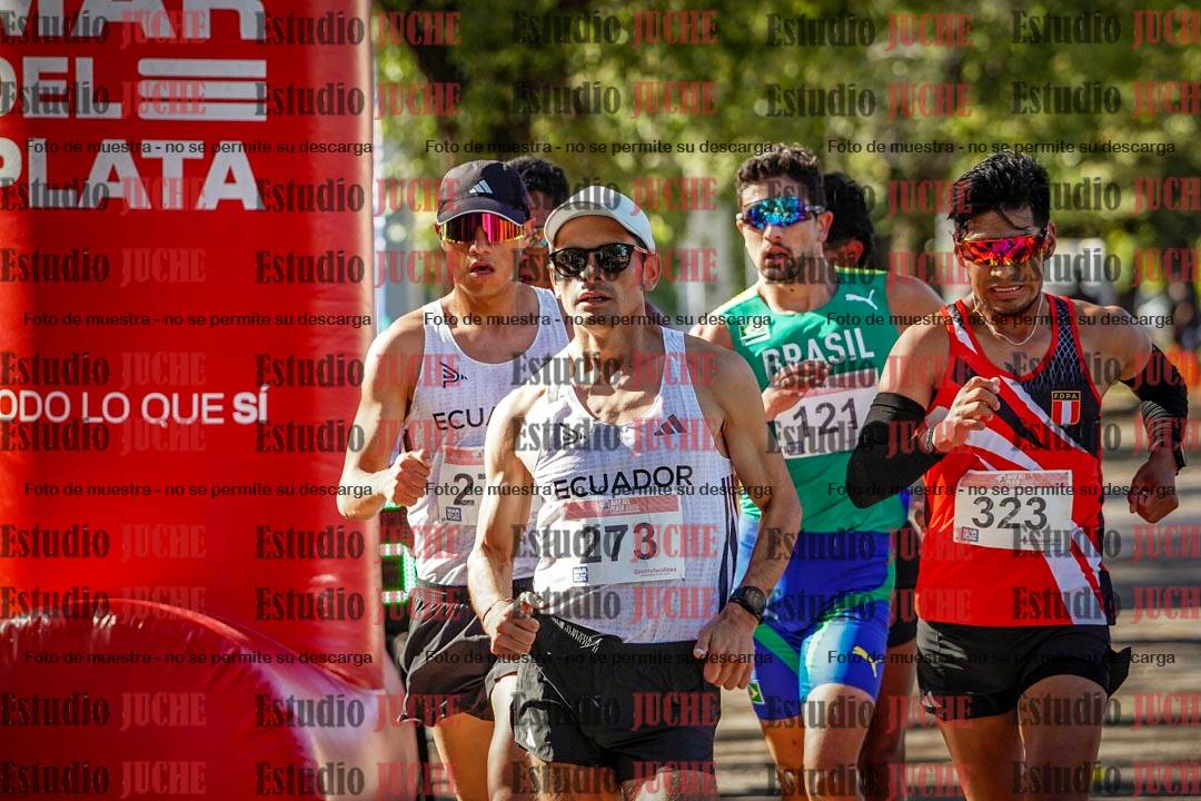 Fotos de los 20.000 m de marcha atlética de mujeres y varones