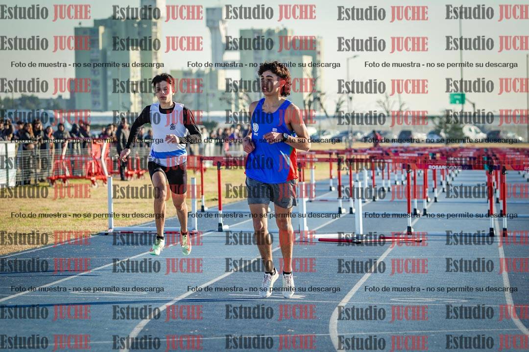 Fotos de los 110 m con vallas de varones
