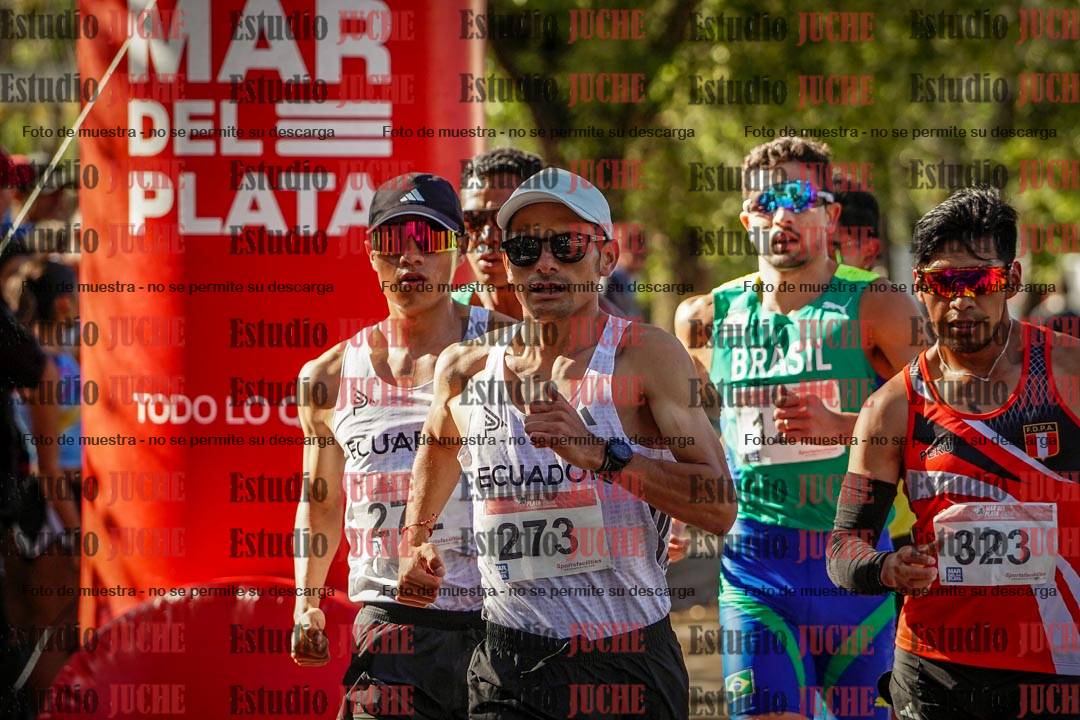 Fotos de los 20.000 m de marcha atlética de mujeres y varones