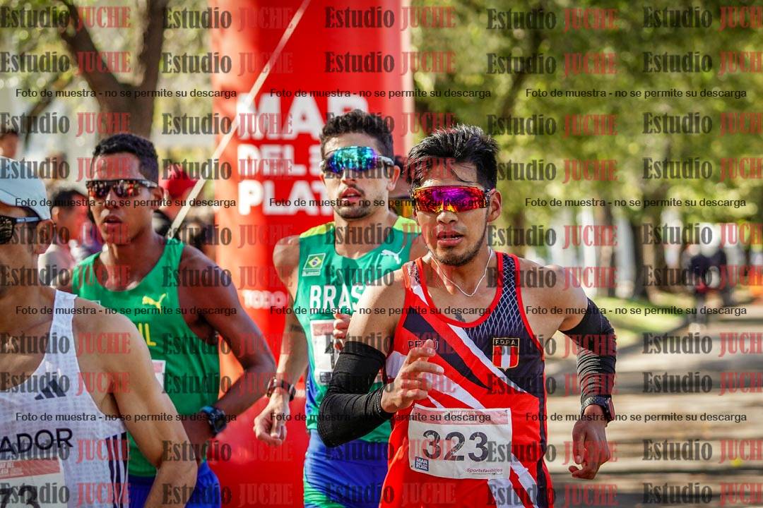 Fotos de los 20.000 m de marcha atlética de mujeres y varones