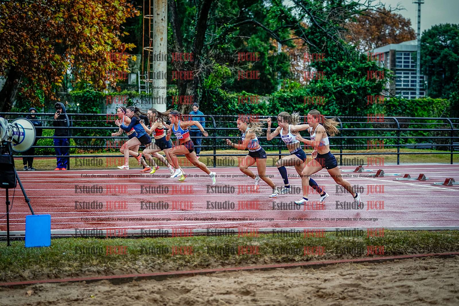 Fotos de los 100 m con vallas de mujeres - FINAL