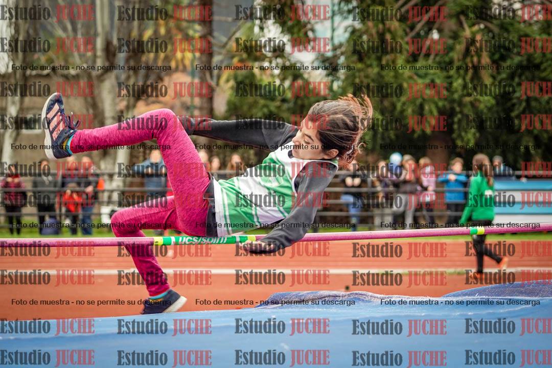 Fotos del salto en alto de mujeres y varones - todos los grupos