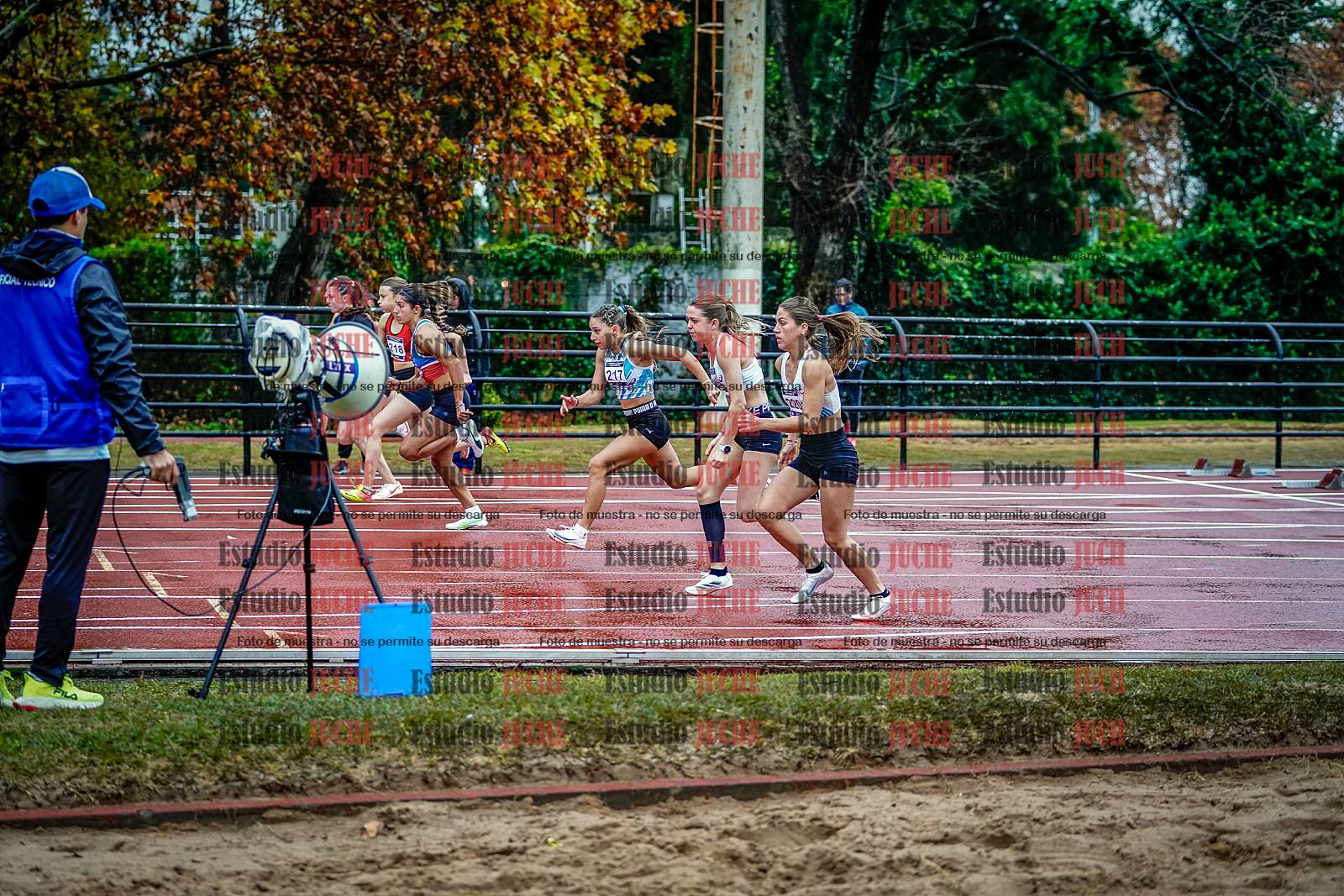 Fotos de los 100 m con vallas de mujeres - FINAL