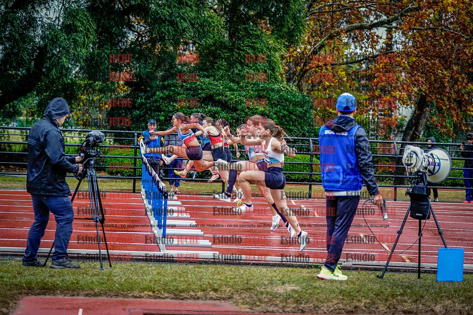 Fotos de los 100 m con vallas de mujeres - FINAL