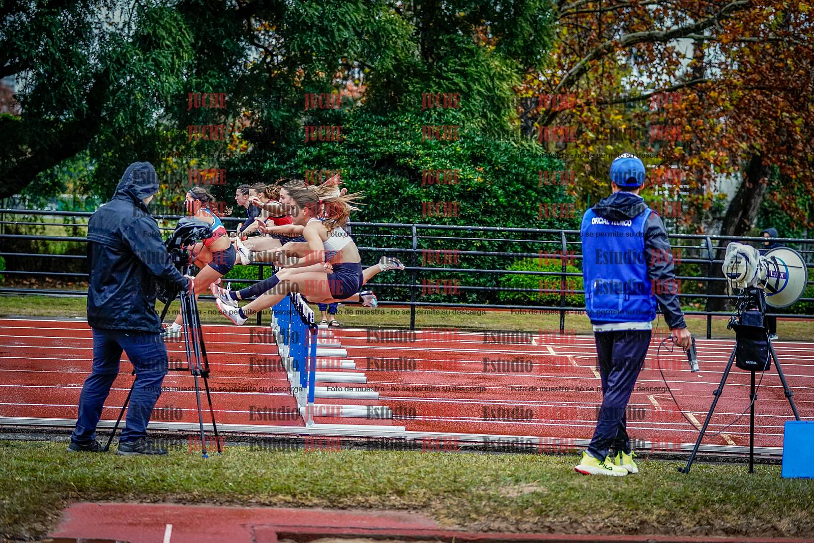 Fotos de los 100 m con vallas de mujeres - FINAL