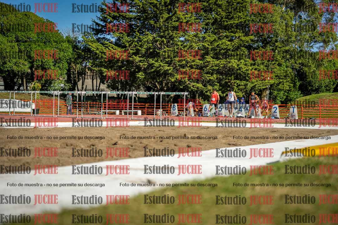Fotos de los 100 m con vallas de varones - deca 6