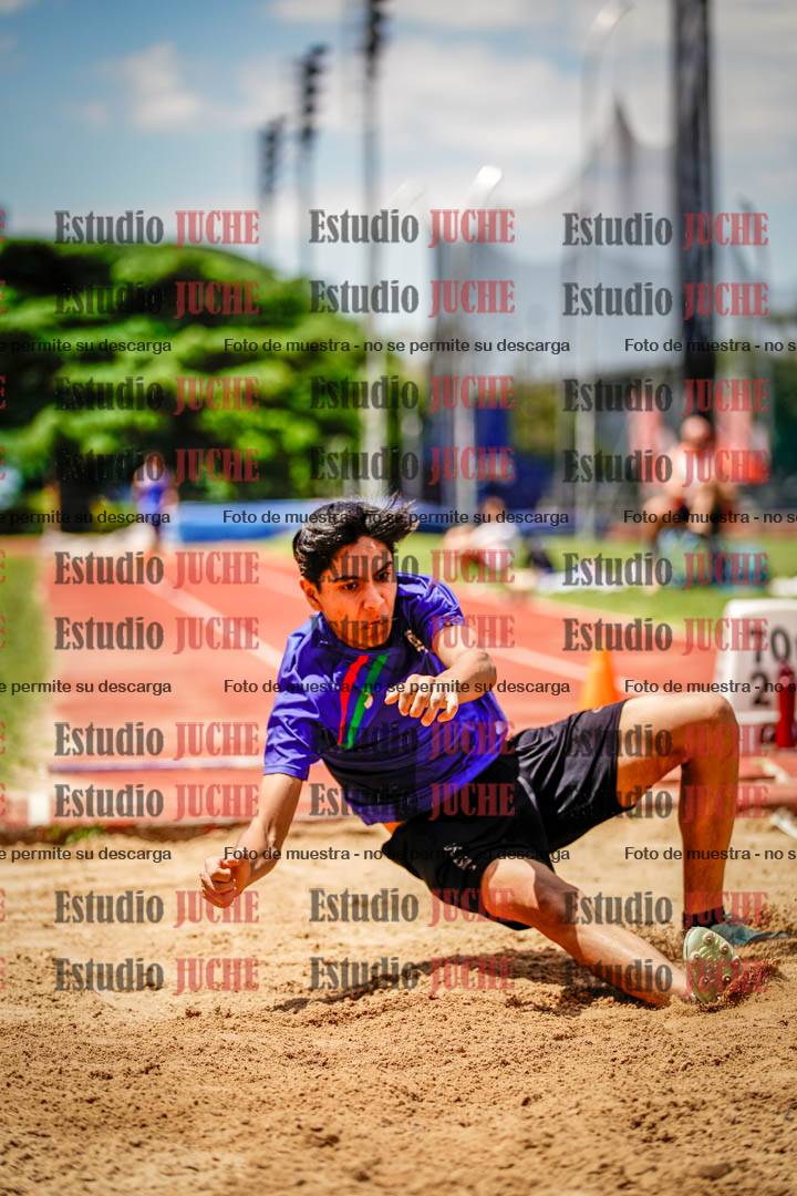 Fotos del salto en largo de varones