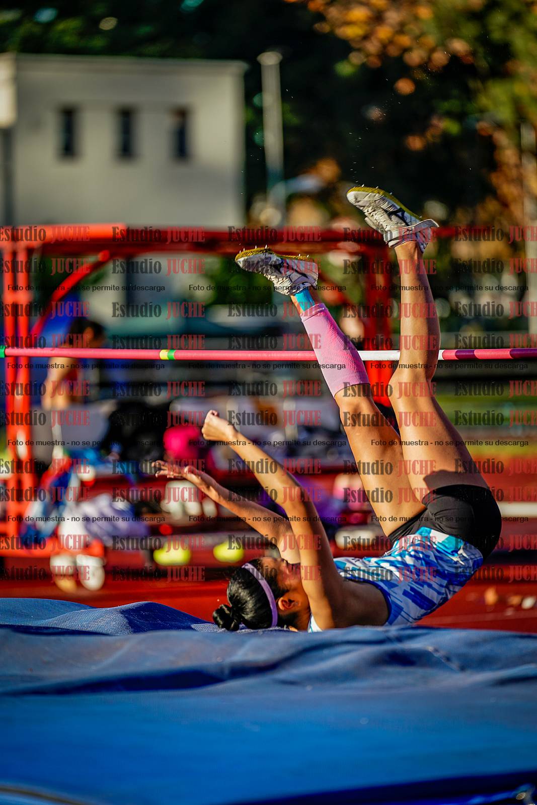 Fotos del salto en alto de mujeres