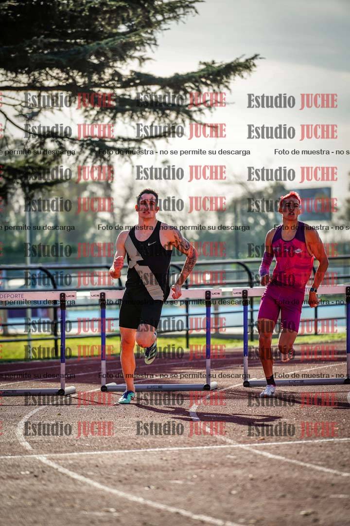 Fotos de los 400 m con vallas de varones