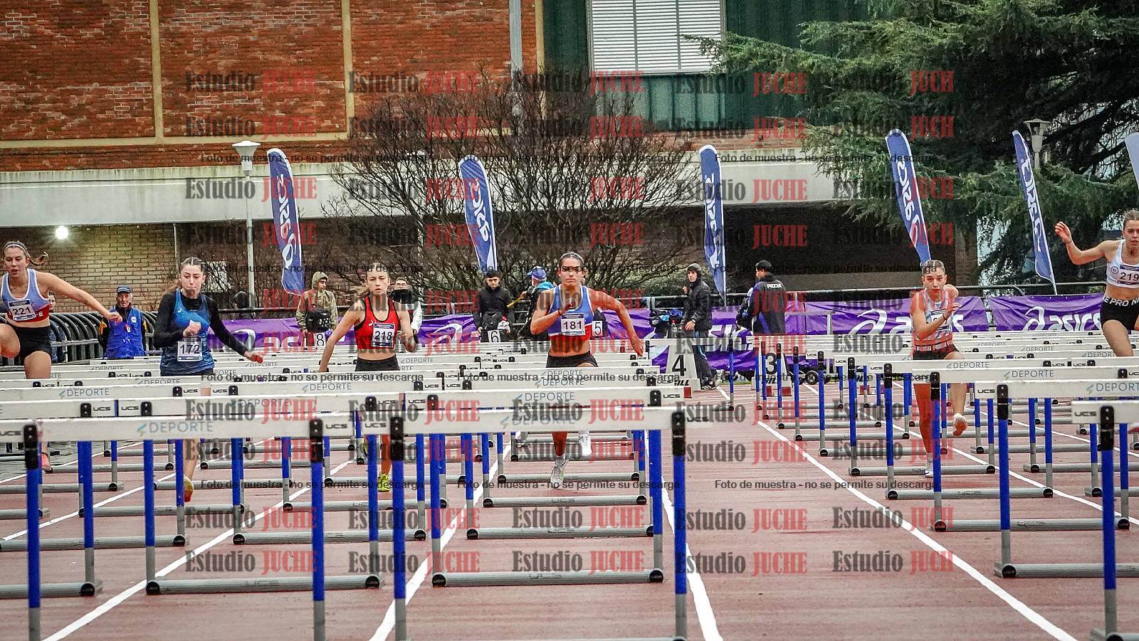 Fotos de los 100 m con vallas de mujeres - FINAL