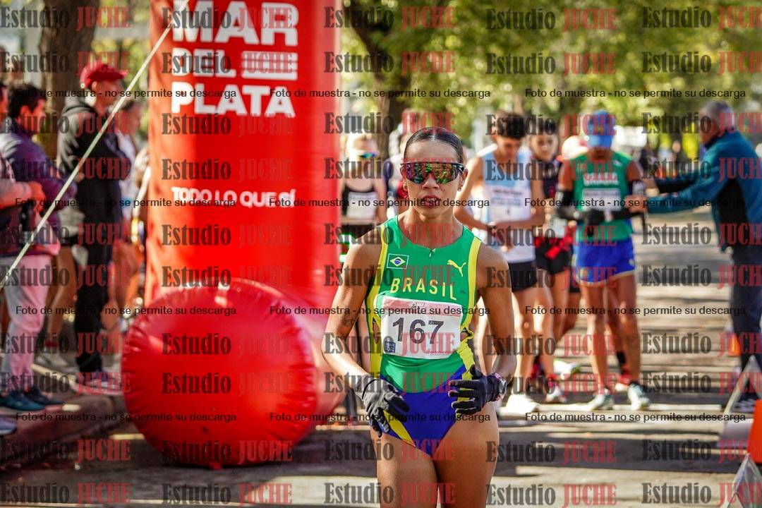Fotos de los 20.000 m de marcha atlética de mujeres y varones