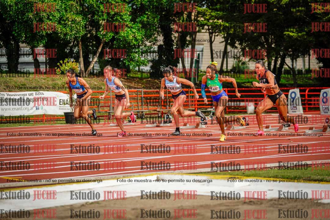 Fotos de los 100 m con vallas de mujeres