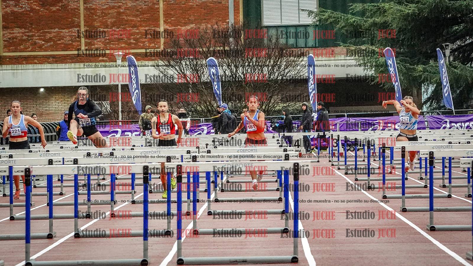 Fotos de los 100 m con vallas de mujeres - FINAL