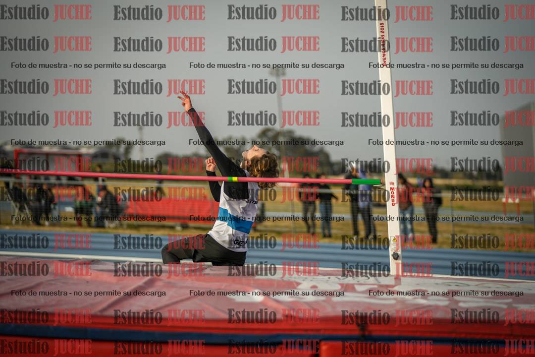 Fotos del salto en alto de varones