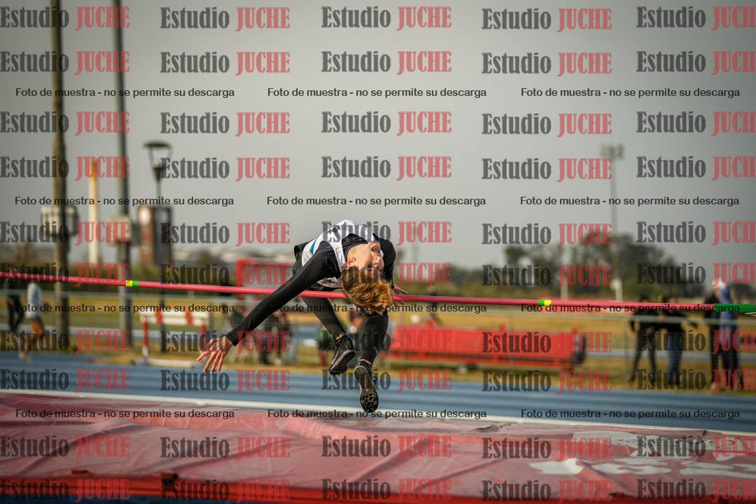 Fotos del salto en alto de varones