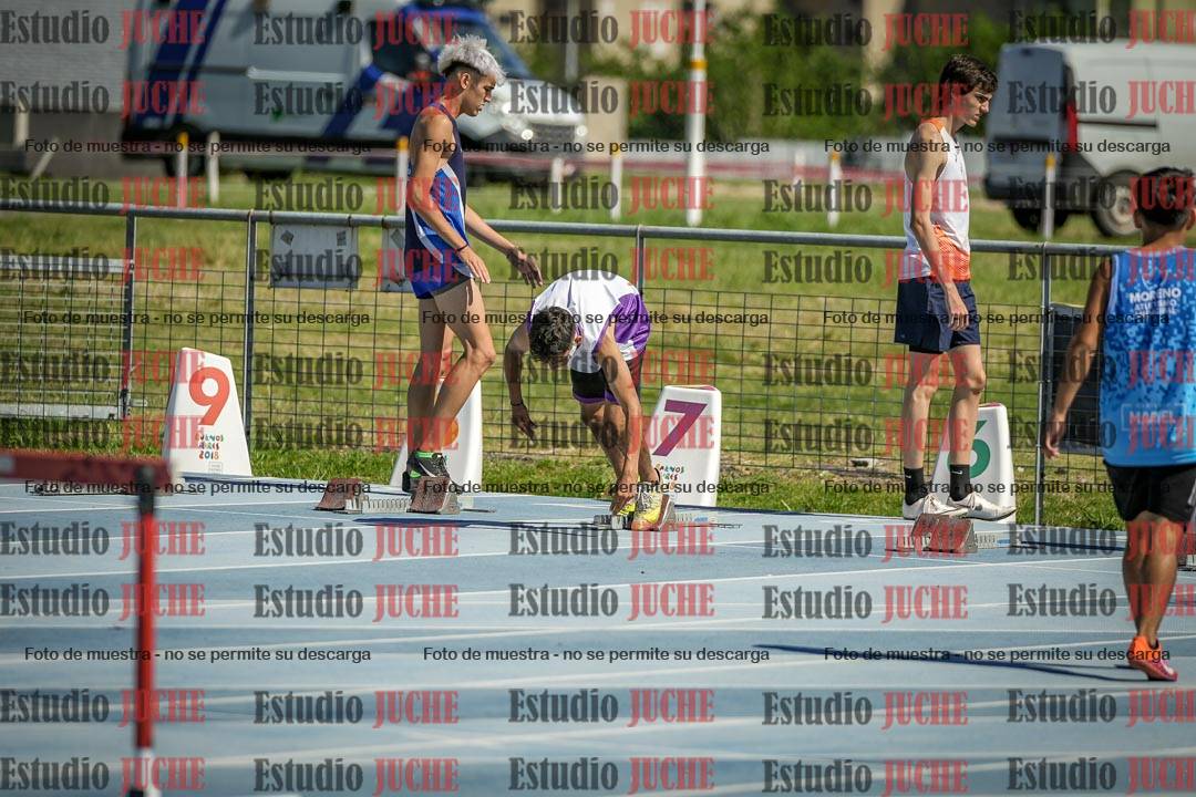 Fotos de los 110 m con vallas de varones