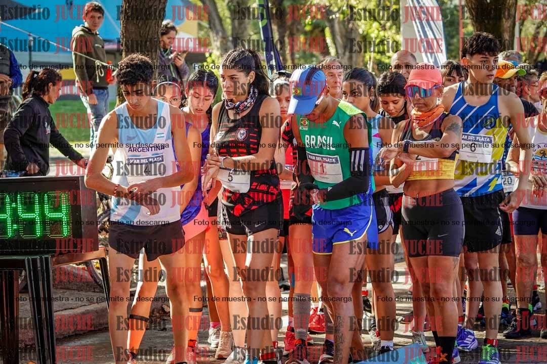 Fotos de los 20.000 m de marcha atlética de mujeres y varones