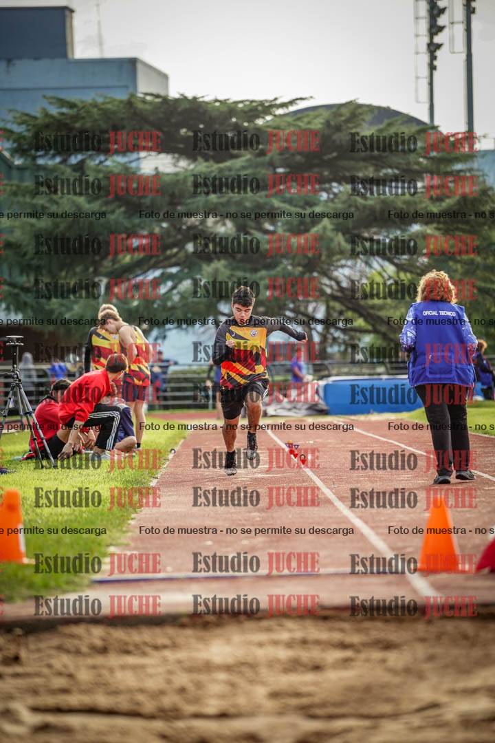 Fotos del salto en largo de varones