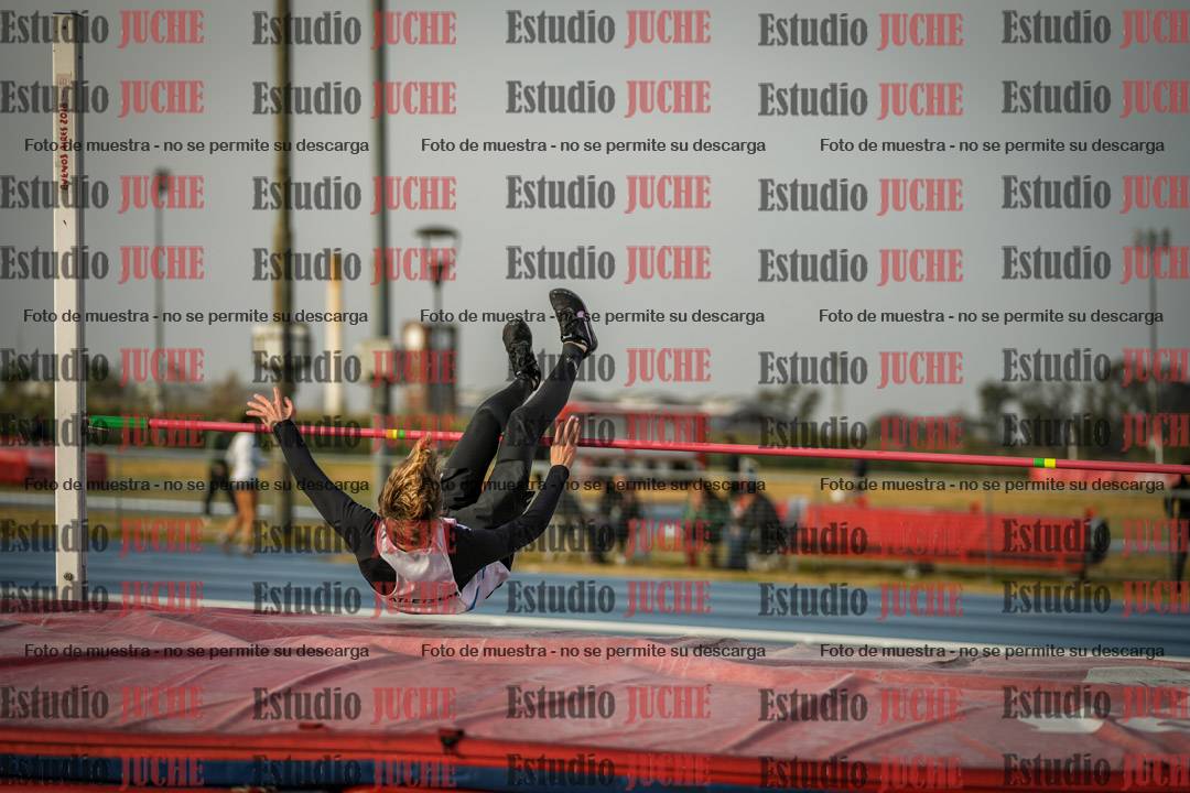 Fotos del salto en alto de varones