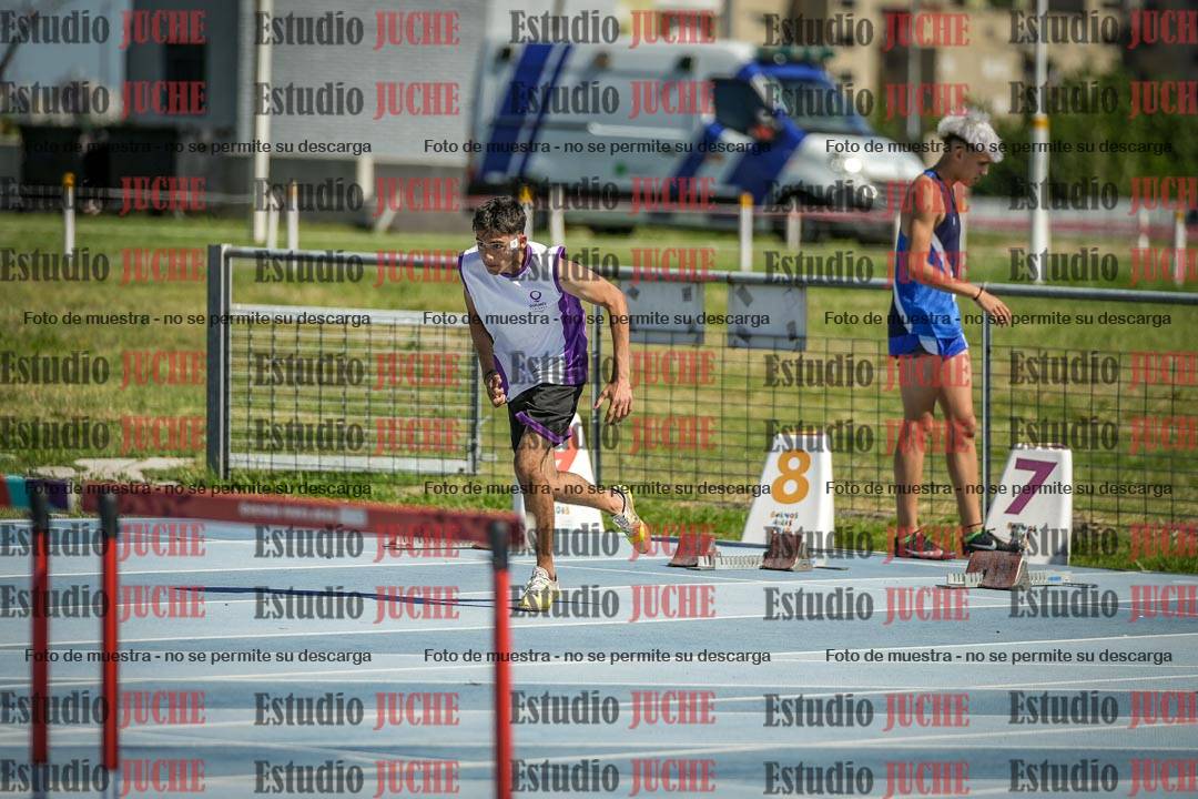 Fotos de los 110 m con vallas de varones