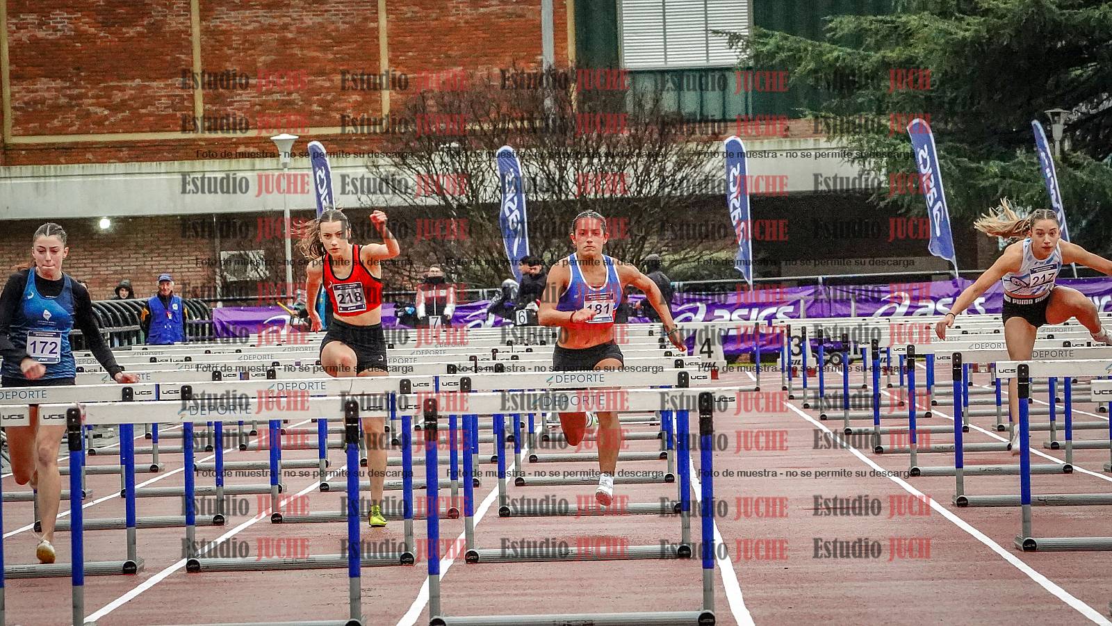 Fotos de los 100 m con vallas de mujeres - FINAL