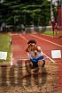 Fotos del salto en largo de varones - U14