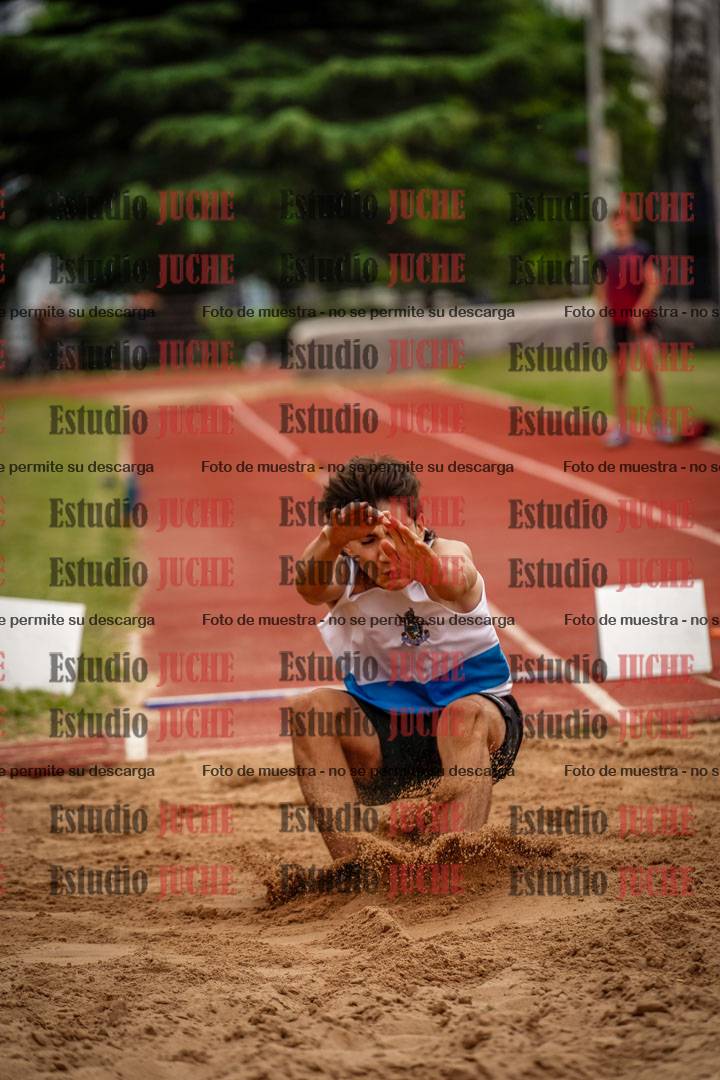 Fotos del salto en largo de varones - U14
