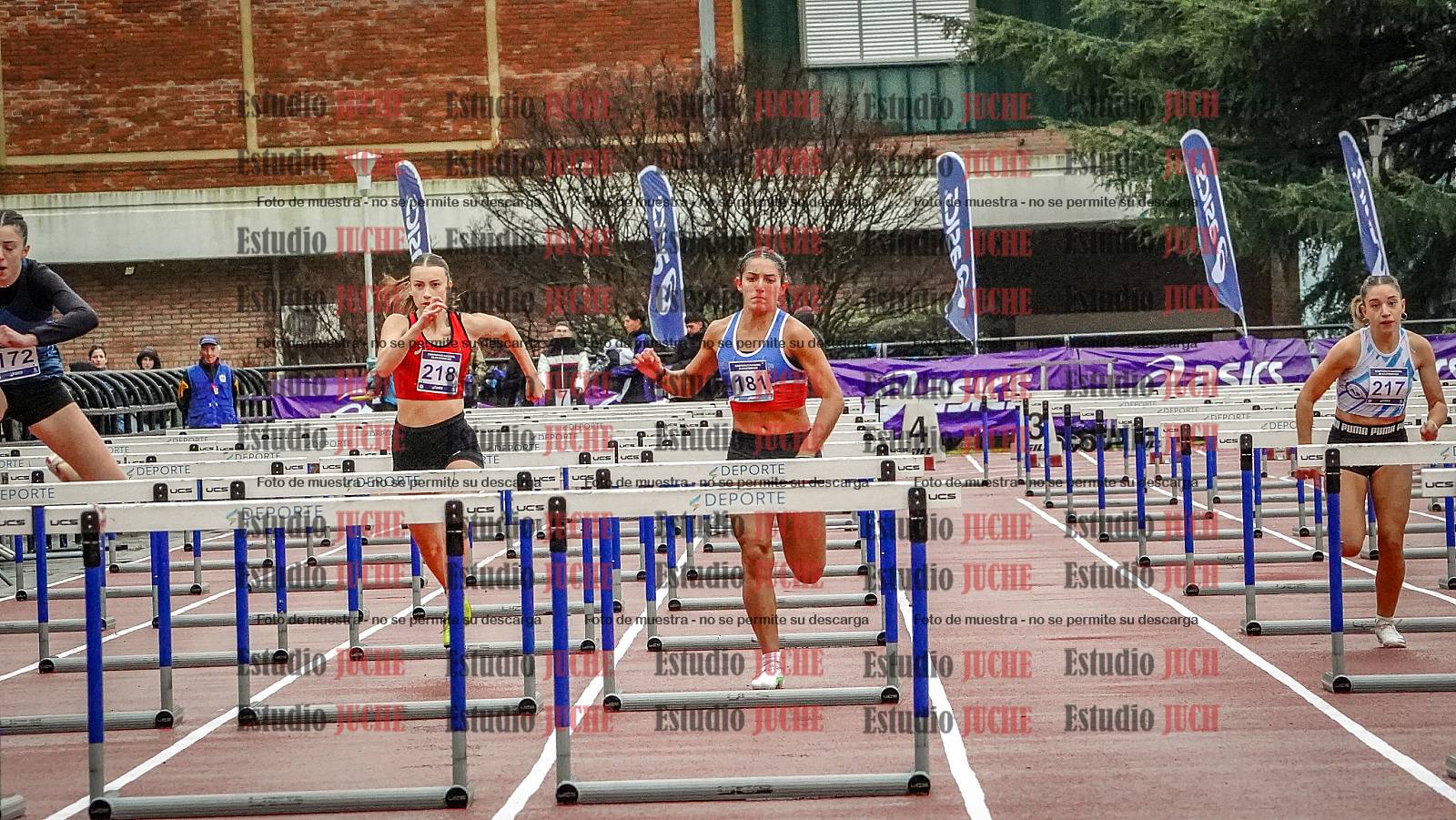 Fotos de los 100 m con vallas de mujeres - FINAL