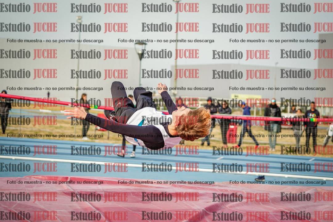 Fotos del salto en alto de varones