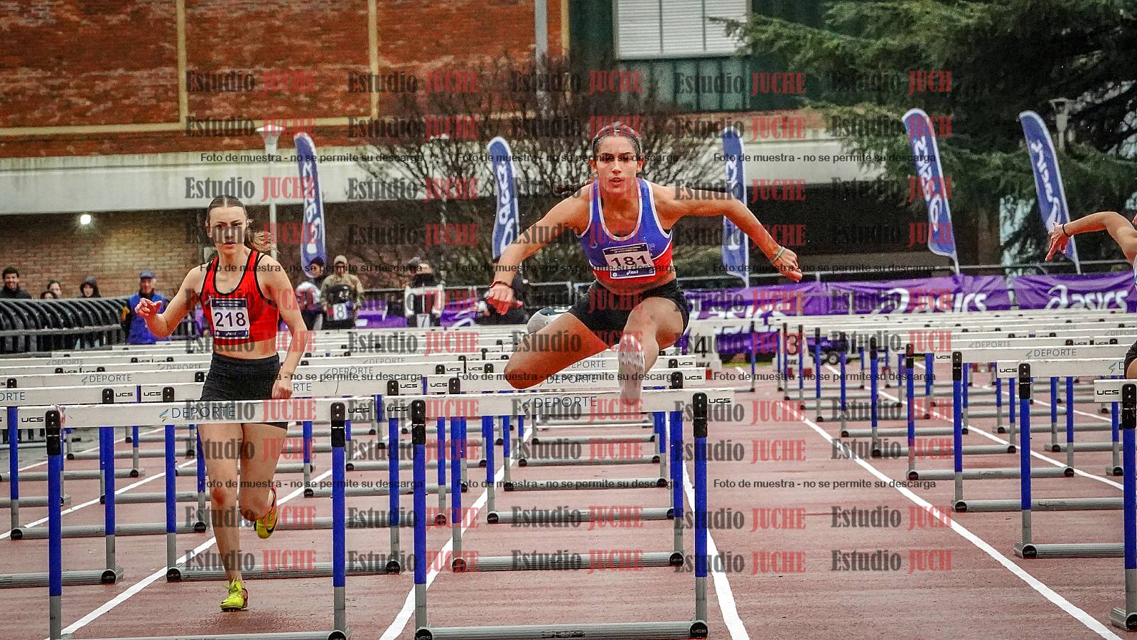 Fotos de los 100 m con vallas de mujeres - FINAL